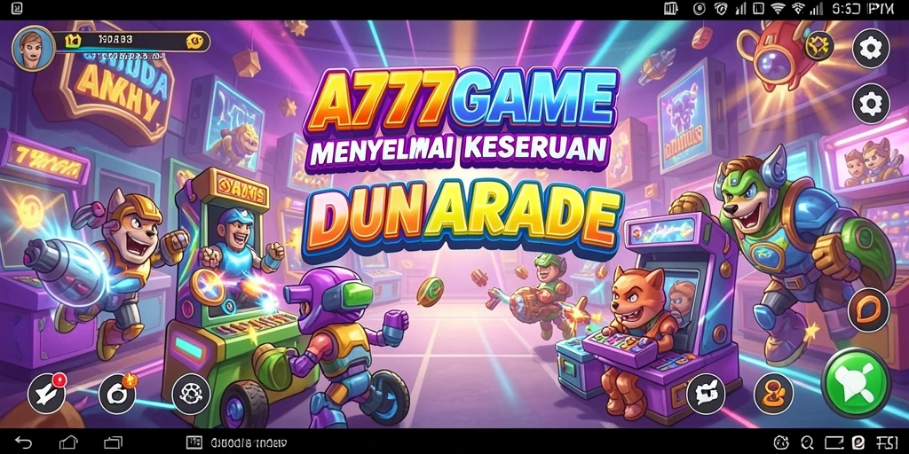 Gameplay seru dan menantang di A777GAME dengan grafis menarik.