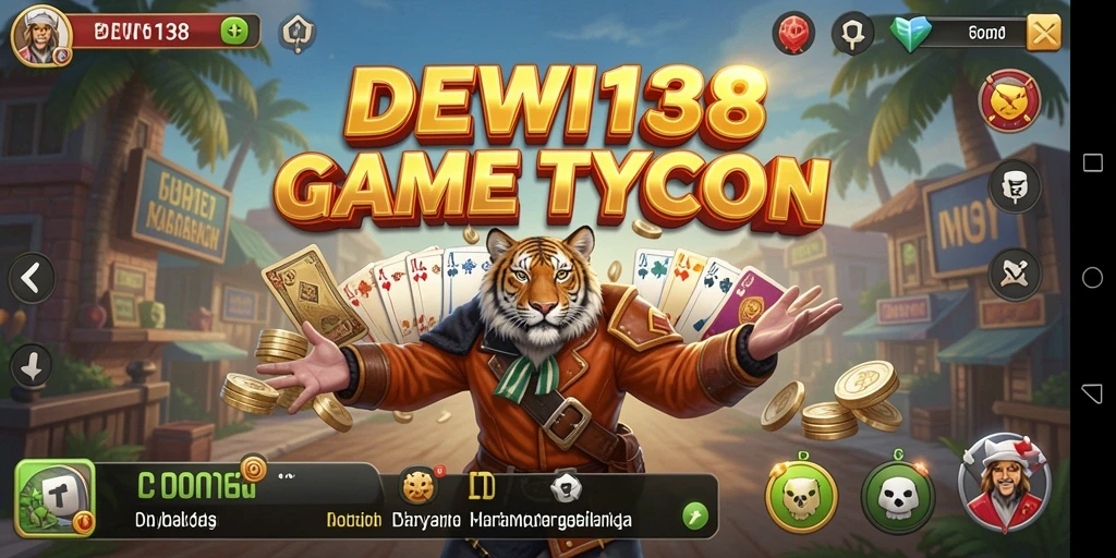 Screenshot gameplay DEWI138 dengan tampilan dinamis dan interaktif.