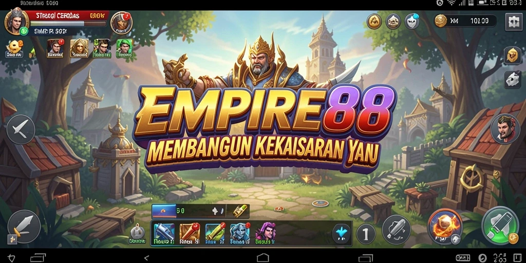 Tampilan gameplay <strong>EMPIRE88</strong> yang mendebarkan dan strategis.