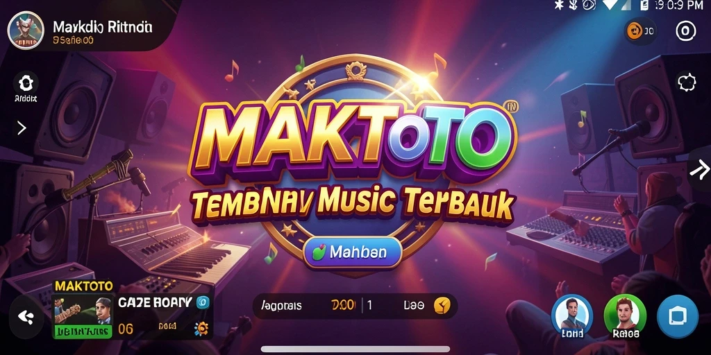 Tampilan menarik dari gameplay MAKTOTO yang penuh warna.