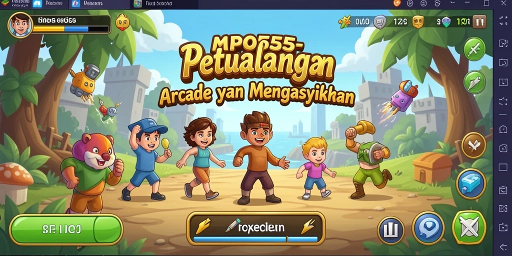 Tampilan gameplay MPO555 yang seru dan menantang.