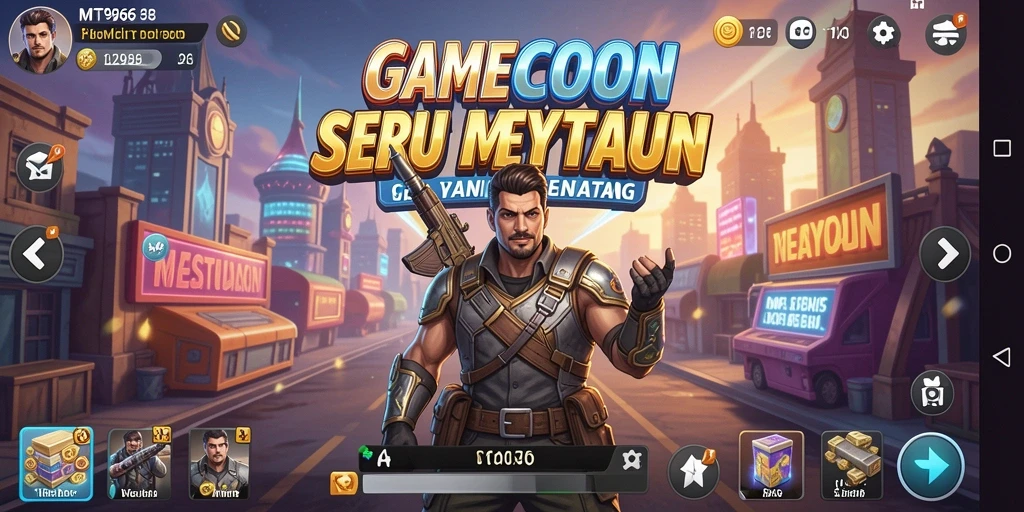 Tampilan gameplay menarik game Tycoon MT966 dengan grafis berkualitas tinggi.