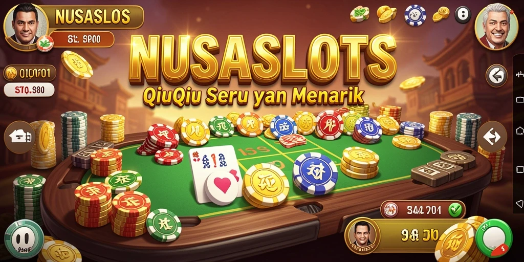 Tangkapan layar gameplay QiuQiu yang seru dan interaktif.