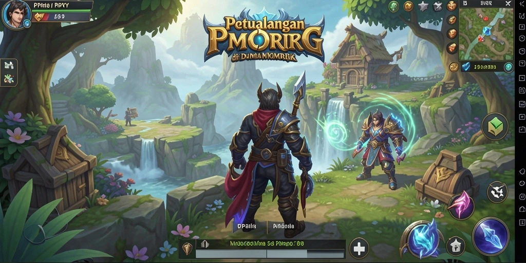 Gameplay PPRRYY yang seru dan mendebarkan dalam dunia MMORPG.