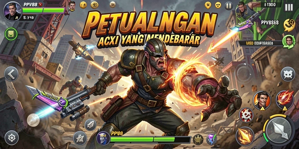 Tampilan gameplay memukau dari PPV88 yang penuh aksi.