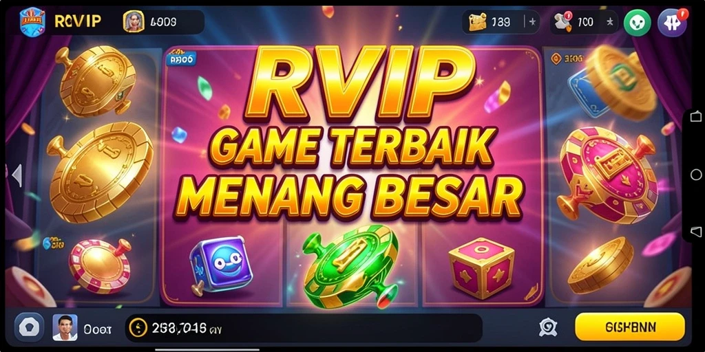 Tampilan gameplay menarik dari game Slot RVIP.