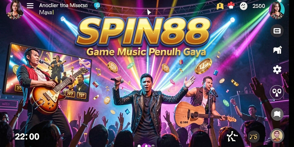 Tampilan menarik dari gameplay SPIN88 yang penuh semangat.