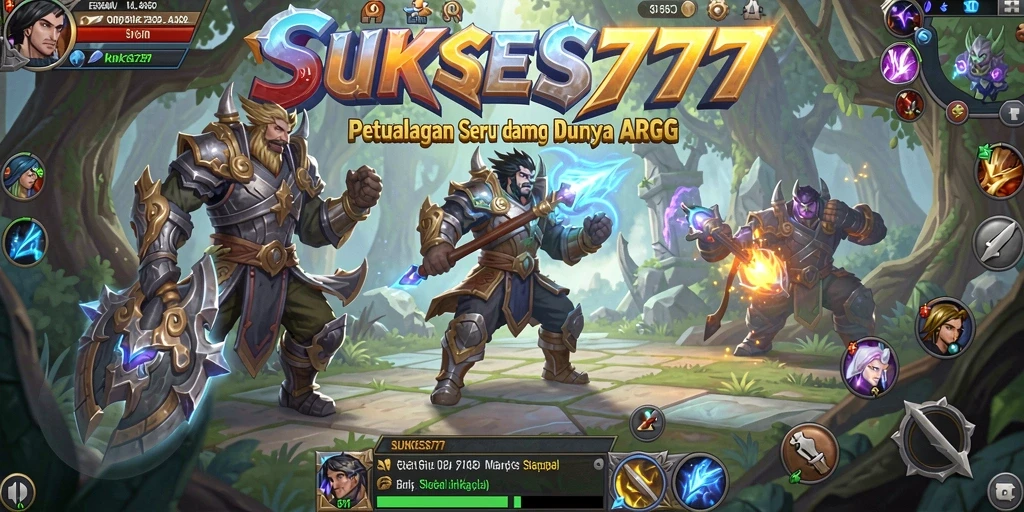 Gameplay mendebarkan di dunia fantasi SUKSES777 dengan pertarungan seru.