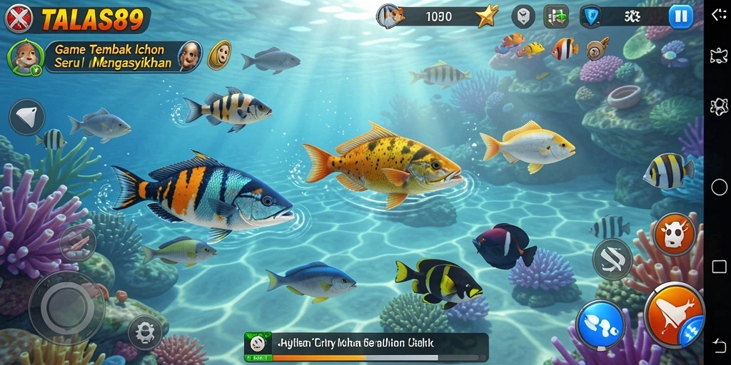 Tampilan gameplay TALAS89 yang menarik dan penuh aksi.