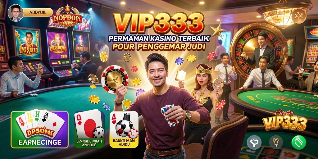 Screenshot dari gameplay menarik di VIP333, menghadirkan suasana Kasino.